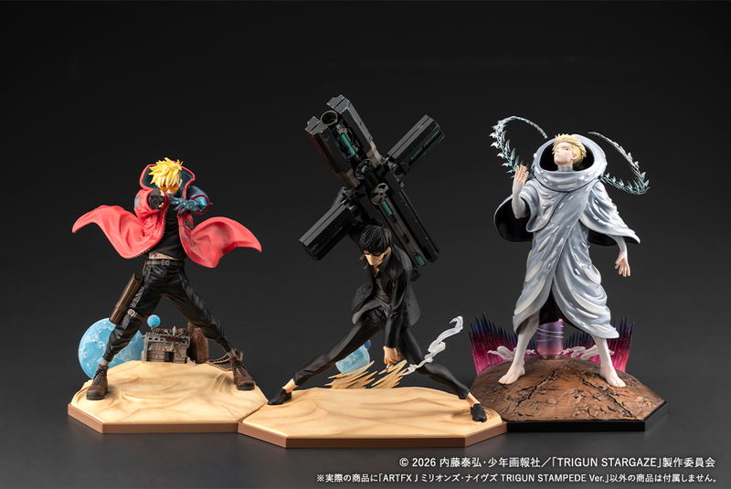 ARTFX J Trigun Stargaze 1/8 Scale Pre-Painted Figure: Millions Knives Trigun Stampede Ver. image 20