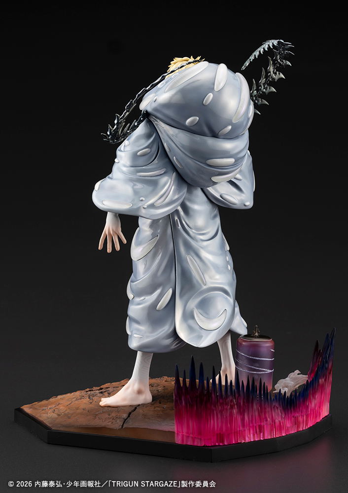 ARTFX J Trigun Stargaze 1/8 Scale Pre-Painted Figure: Millions Knives Trigun Stampede Ver. image 4