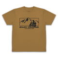 Yuru Camp Season 3 - Silhouette Bike Shima Rin Dry T-shirt (Coyote | Size XL) thumbnail 1