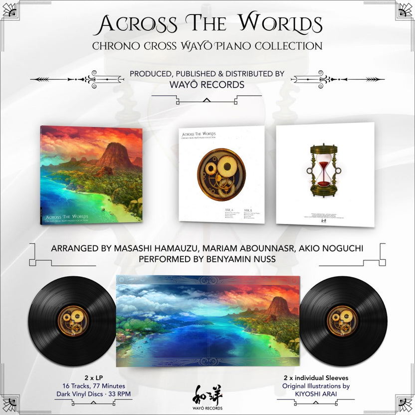 Across The Worlds - Chrono Cross Wayo Piano Collection (Black