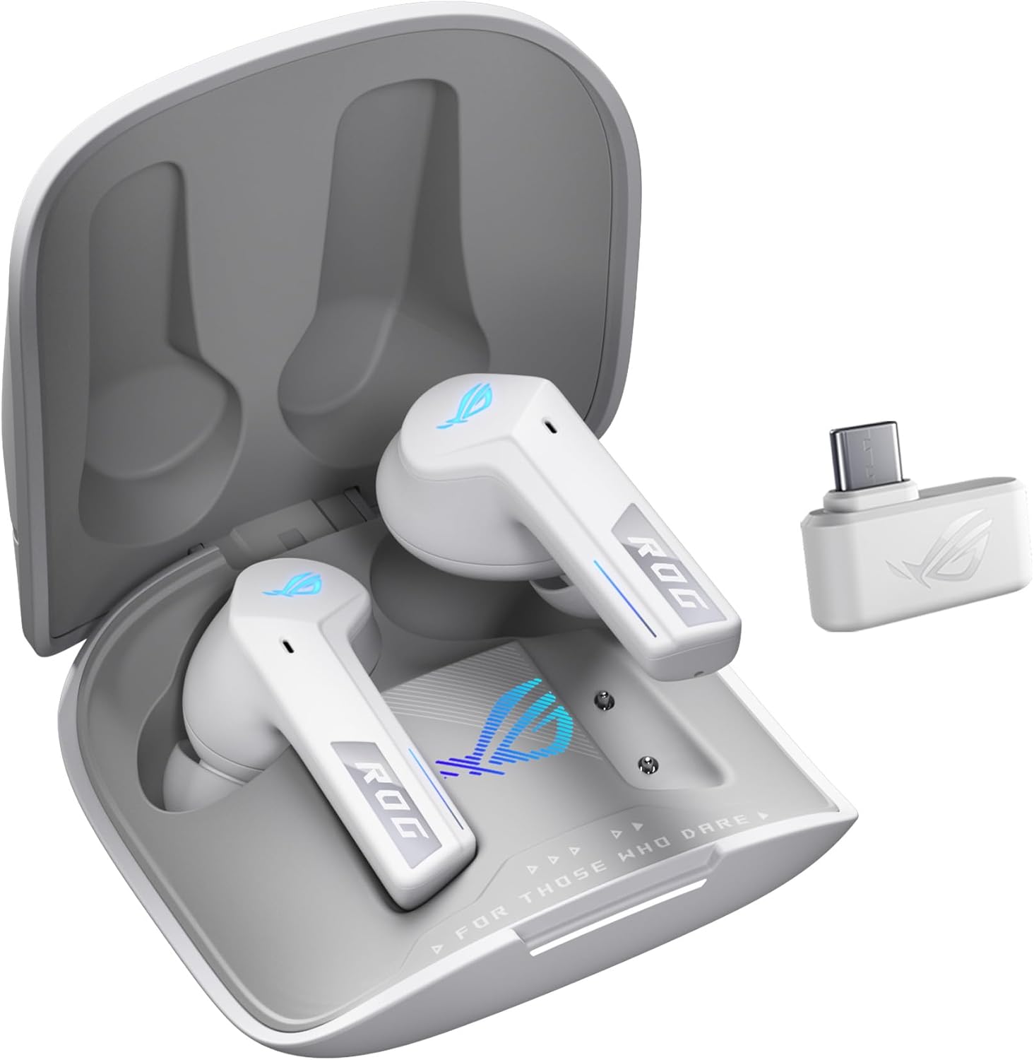 ASUS ROG Cetra True Wireless SpeedNova Gaming Earbuds (White) untuk PC ...