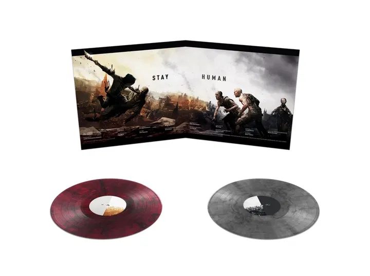 Dying Light 2 Stay Human Original Soundtrack [Limited Editon] (Red Black Marbled Vinyl) image 3
