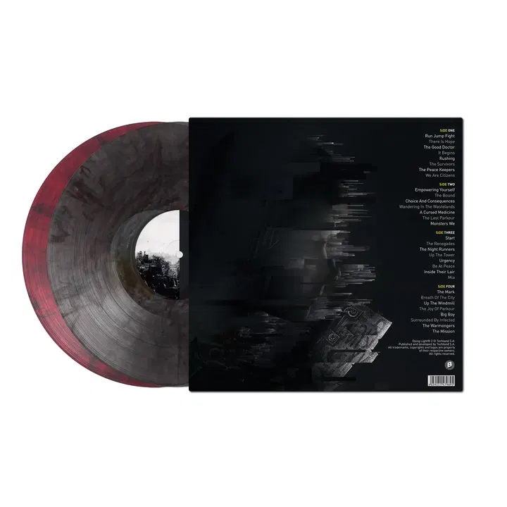Dying Light 2 Stay Human Original Soundtrack [Limited Editon] (Red Black Marbled Vinyl) image 4