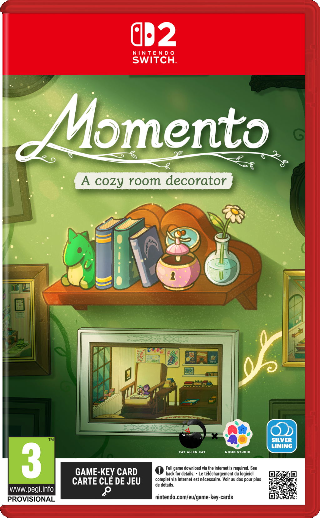 Momento Game Key Cart for Nintendo Switch 2