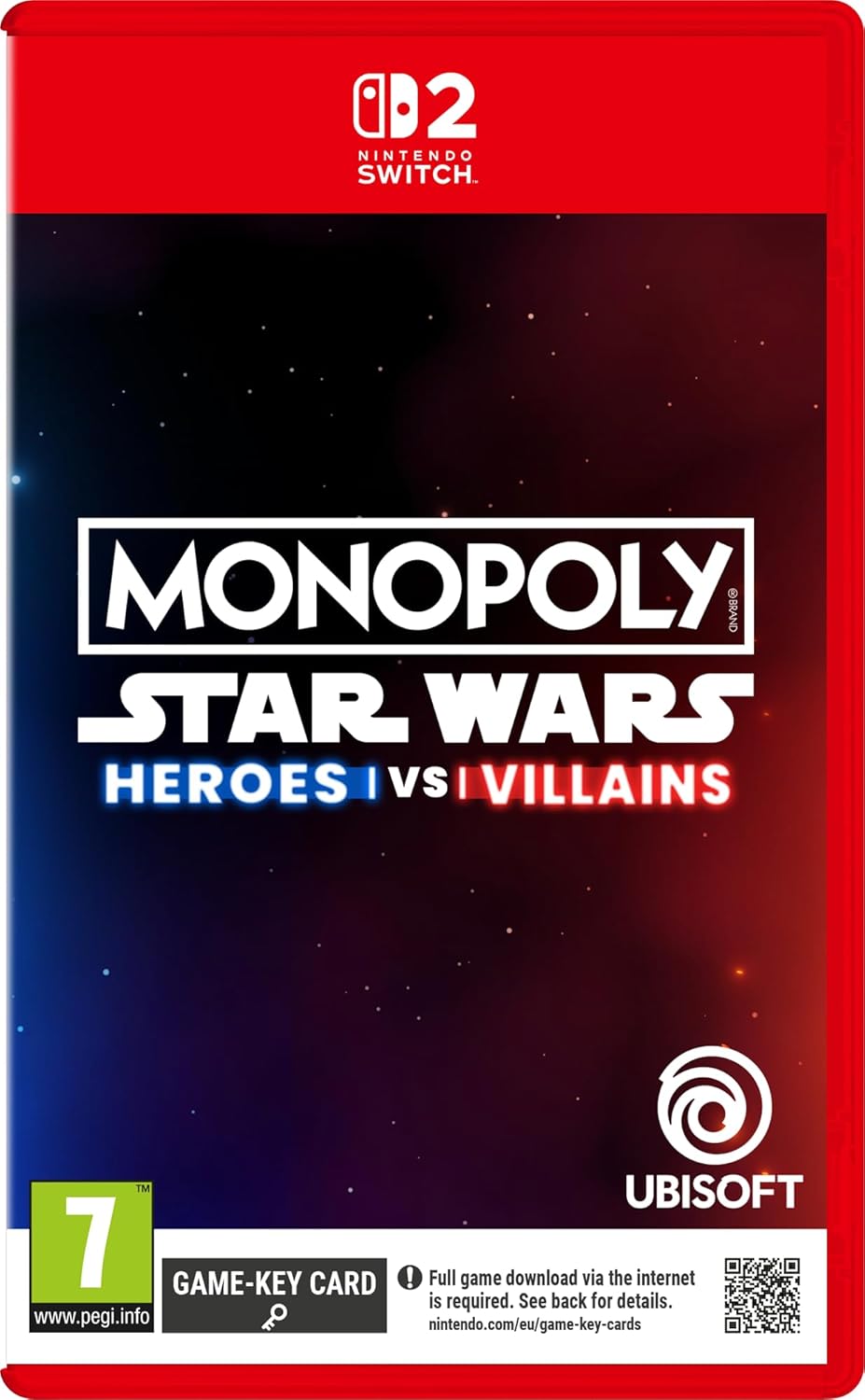 Monopoly: Star Wars Heroes vs. Villains Game Key Cart for Nintendo Switch 2