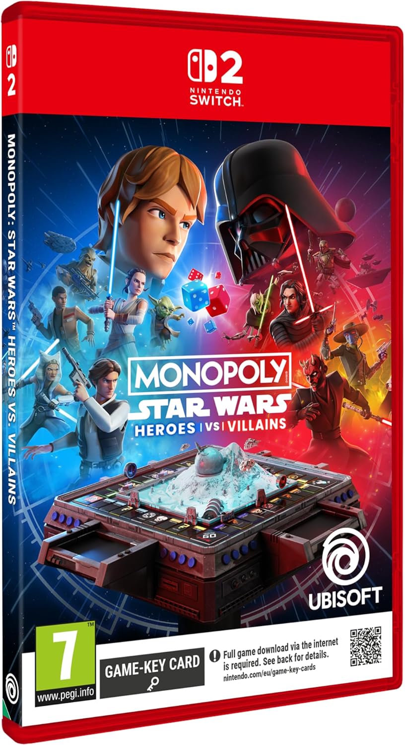 Monopoly: Star Wars Heroes vs. Villains Game Key Cart — Import Game Deal