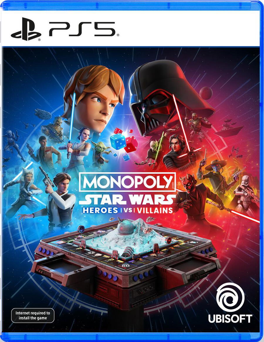 Monopoly: Star Wars Heroes vs. Villains (Cover - English) for PlayStation 5