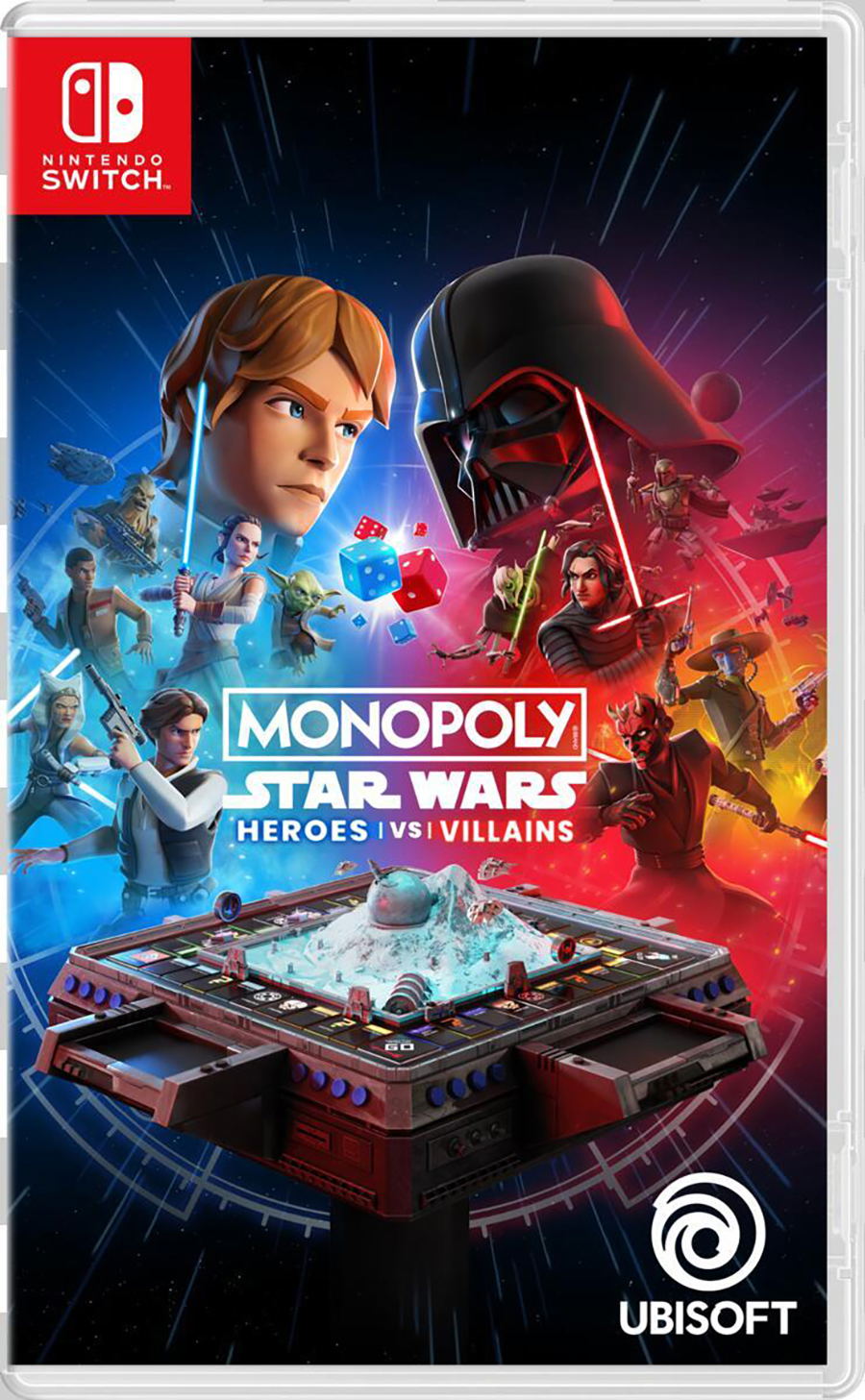 Monopoly: Star Wars Heroes vs. Villains (Cover - English) for Nintendo Switch, Nintendo Switch 2