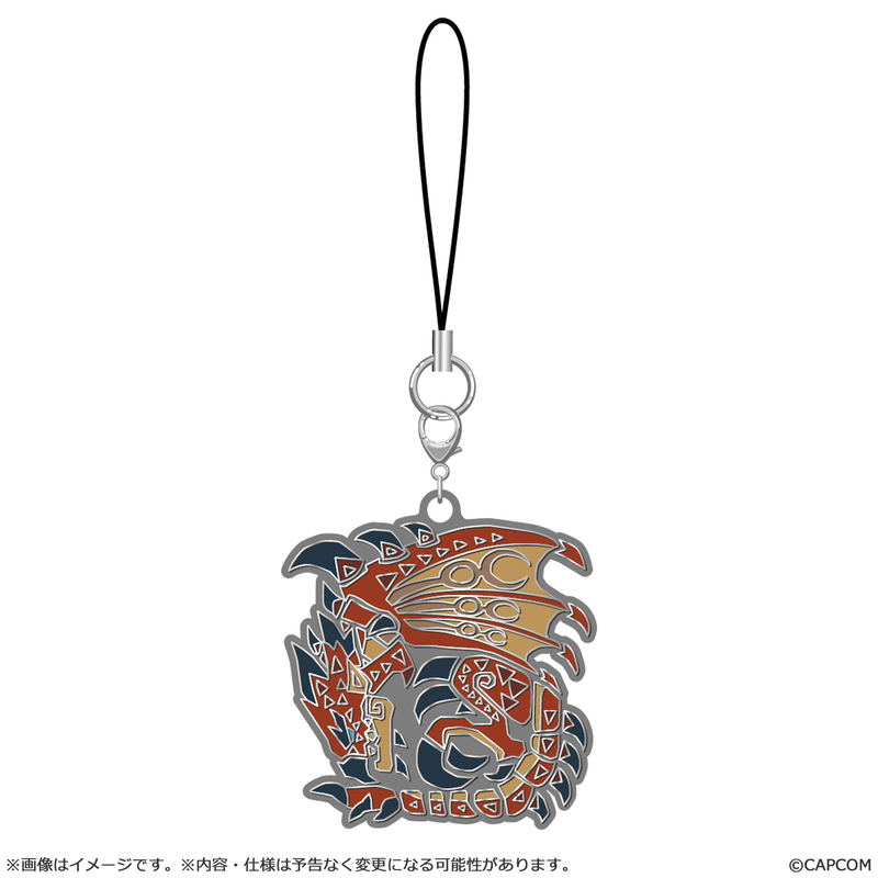 Monster Hunter Wilds Monster Icon Metal Key Chain (Set of 10 Pieces) (Re-run) image 10