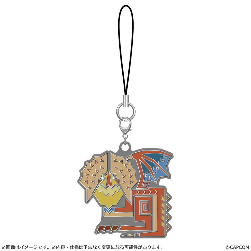 Monster Hunter Wilds Monster Icon Metal Key Chain (Set of 10 Pieces) (Re-run) image 3