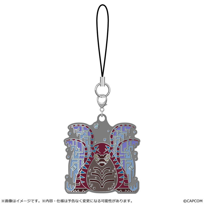 Monster Hunter Wilds Monster Icon Metal Key Chain (Set of 10 Pieces) (Re-run) image 4