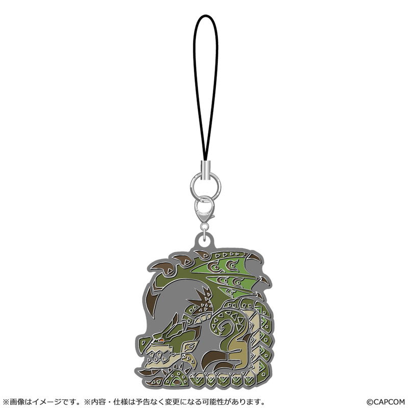 Monster Hunter Wilds Monster Icon Metal Key Chain Vol. 2 (Set of 10 Pieces) image 8