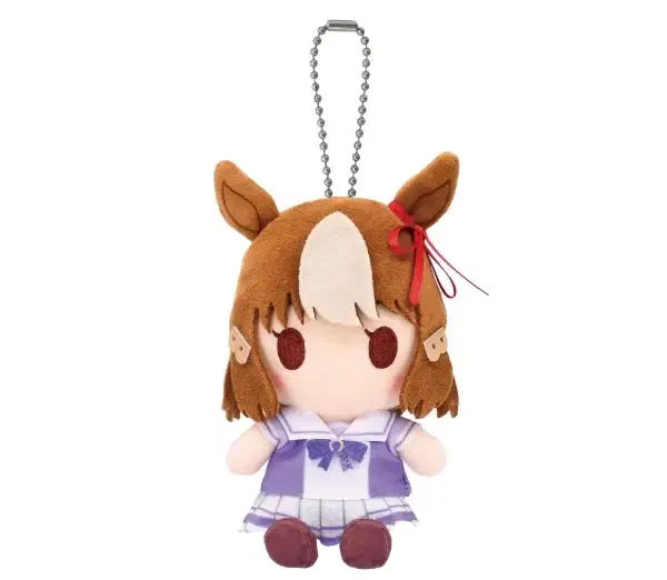 Uma Musume Cinderella Gray Chibi Plush Osuwari Mascot Berno Light image 1