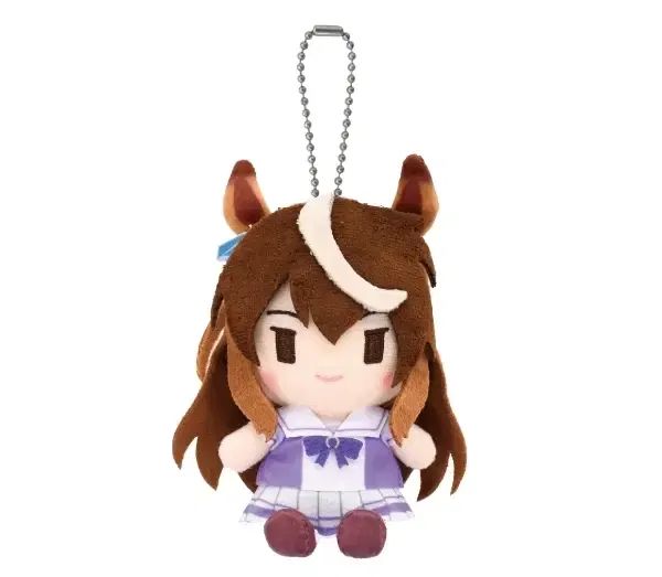 Uma Musume Cinderella Gray Chibi Plush Osuwari Mascot Symboli Rudolf image 1