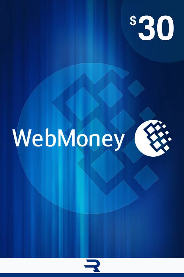 WebMoney Gift Card 30 USD (Rewarble) digital — Import Game Deal