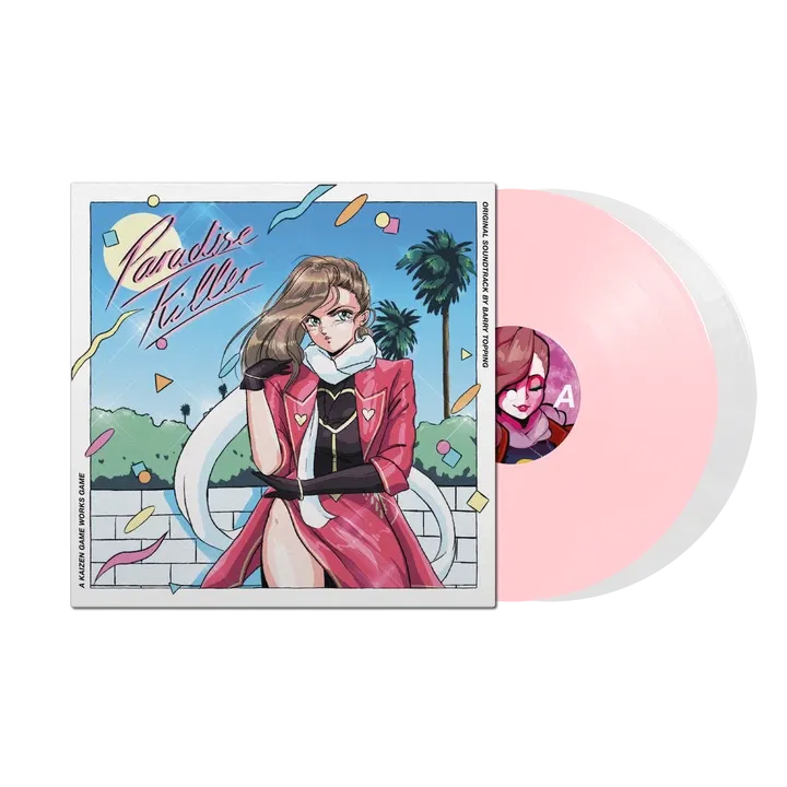 Paradise Killer Original Soundtrack (Rose & Crystal Clear Vinyl) image 1