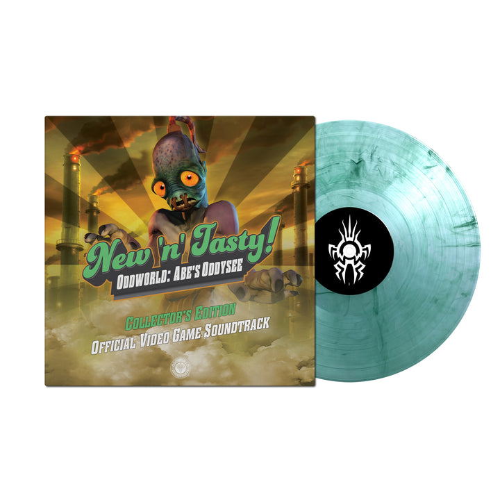 Oddworld: New 'N' Tasty Original Soundtrack (Clear Green Marbled Vinyl) (Michael Bross)