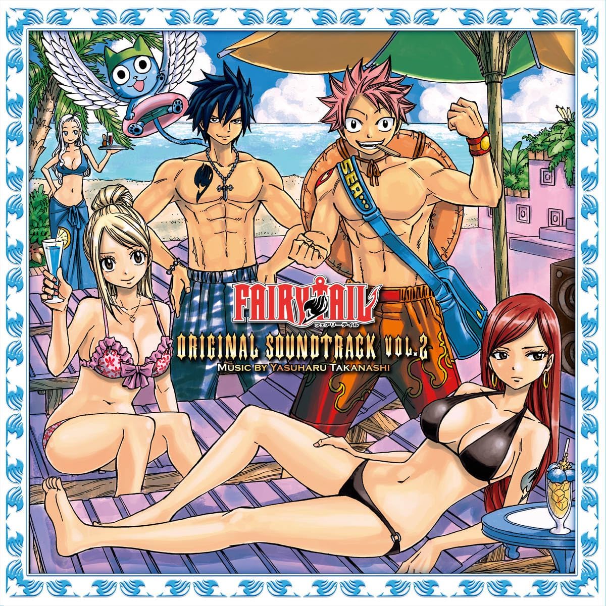 Fairy Tail Original Soundtrack Vol 2 Clear Sky Blue Vinyl