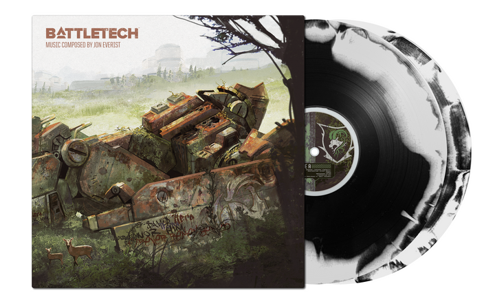 BattleTech Original Soundtrack [Limited Edition] (Black White Ink Spot Vinyl) (Jon Everist)