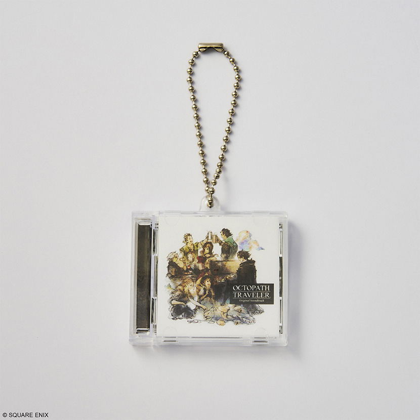 Square Enix Music Collection Keychain: Octopath Traveler Original