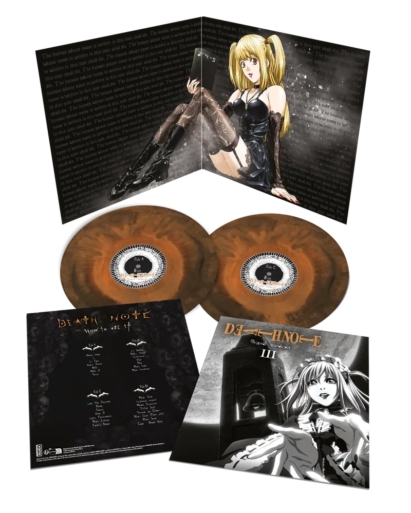 Death Note Original Soundtrack Vol.3 (Marbled Brown Vinyl) image 2