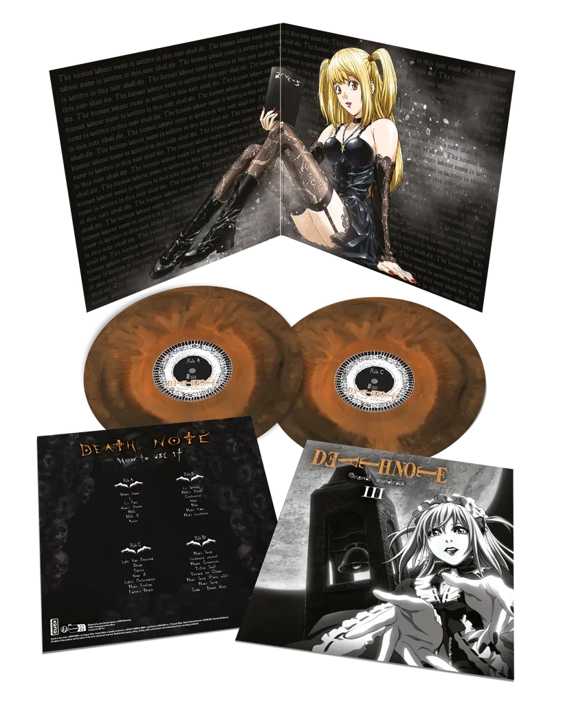 Death Note Original Soundtrack Vol.3 (Marbled Brown Vinyl) (Hideki