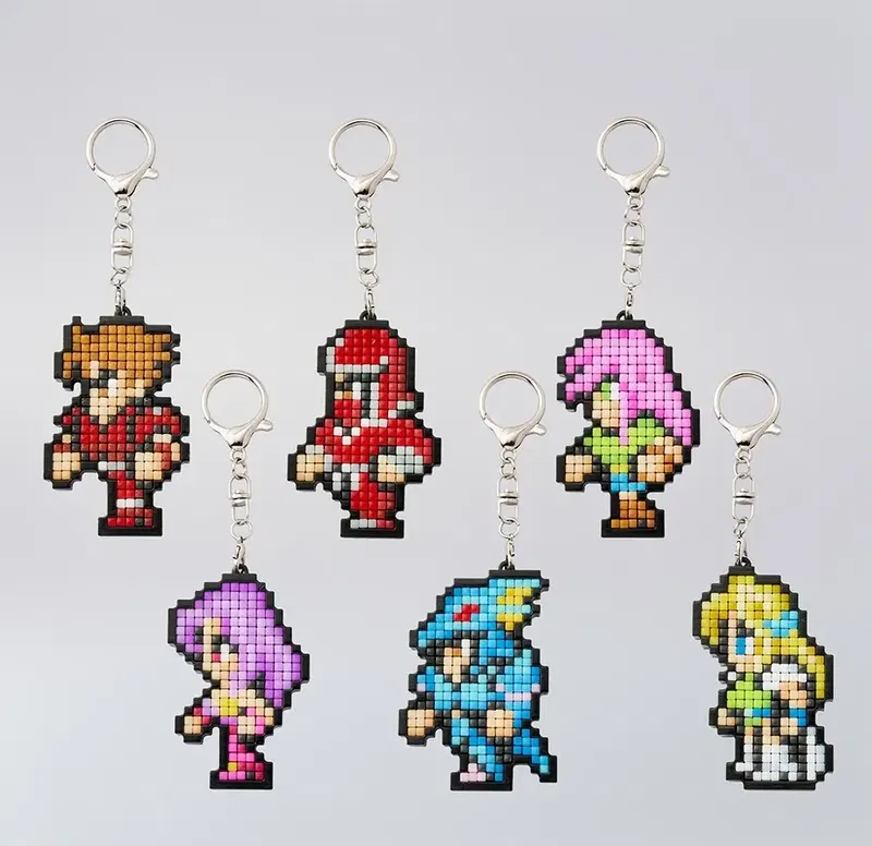 Final Fantasy Pixel Remaster Build Charm Collection Vol. 2 (Set of 6 Pieces) image 1