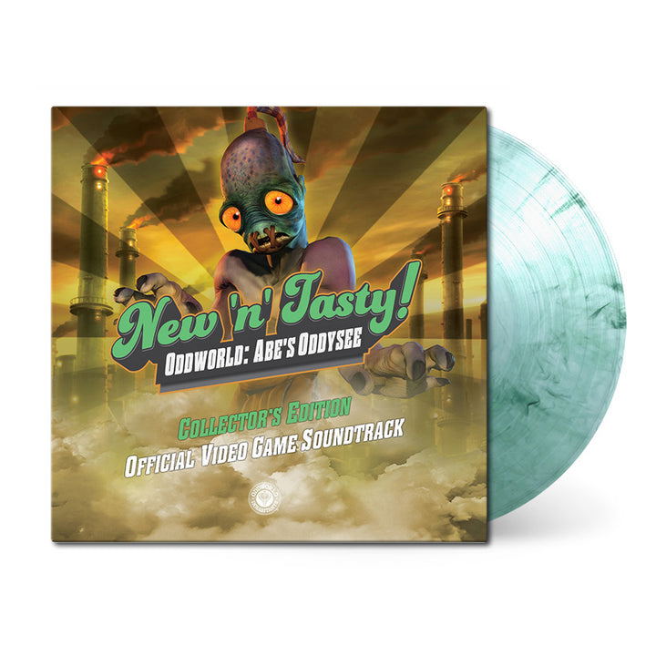 Oddworld: New 'N' Tasty Original Soundtrack (Clear Green Marbled Vinyl) image 2