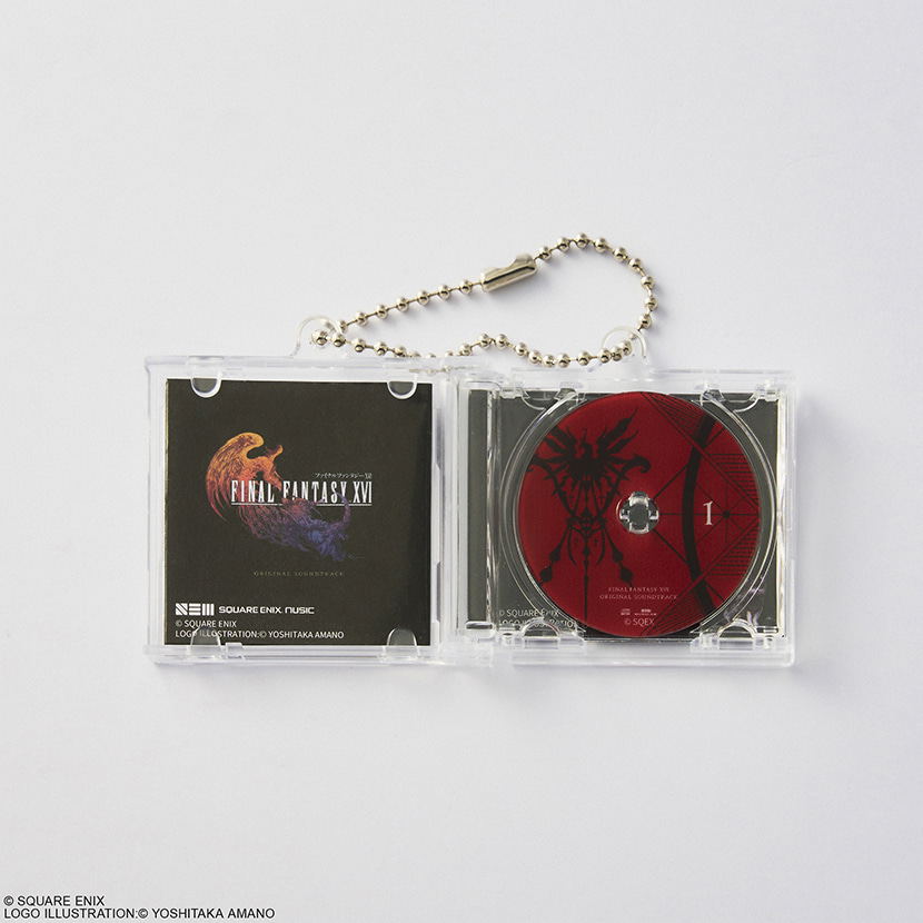 キーホルダー・アクリルキーホルダー Square Enix Music Collection Keychains Square Enix Music Collection Keychain: Final Fantasy XVI Original