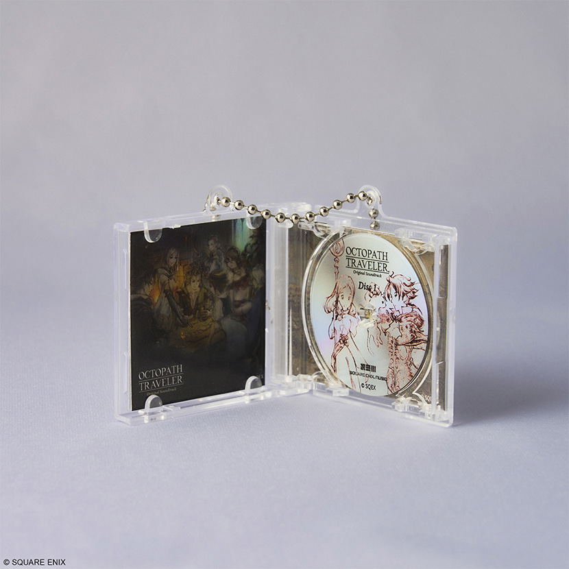 Square Enix Music Collection Keychain: Octopath Traveler Original
