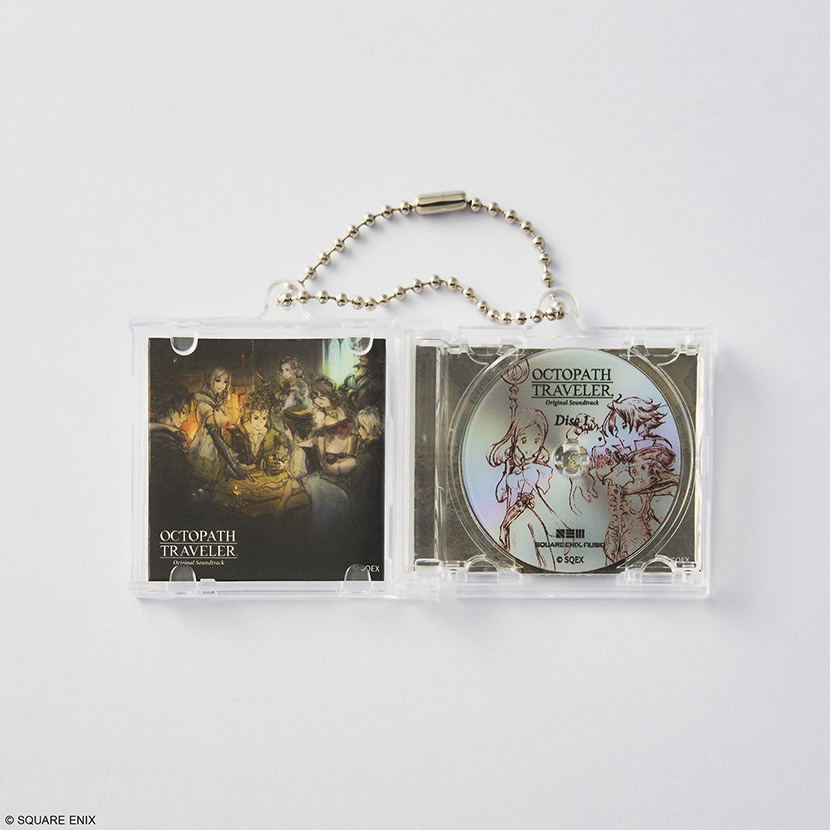 Square Enix Music Collection Keychain: Octopath Traveler Original