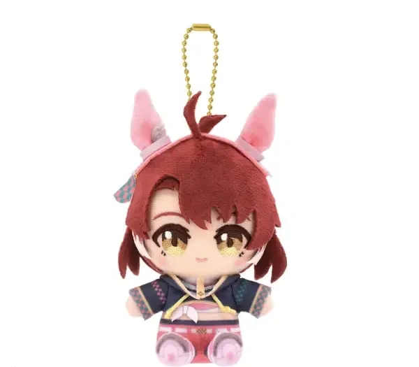 Uma Musume Pretty Derby Chibi Plush Osuwari Mascot Dantsu Flame image 1