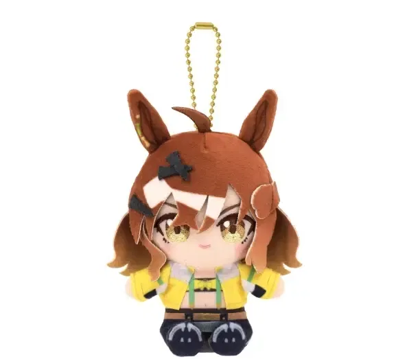 Uma Musume Pretty Derby Chibi Plush Osuwari Mascot Jungle Pocket image 1