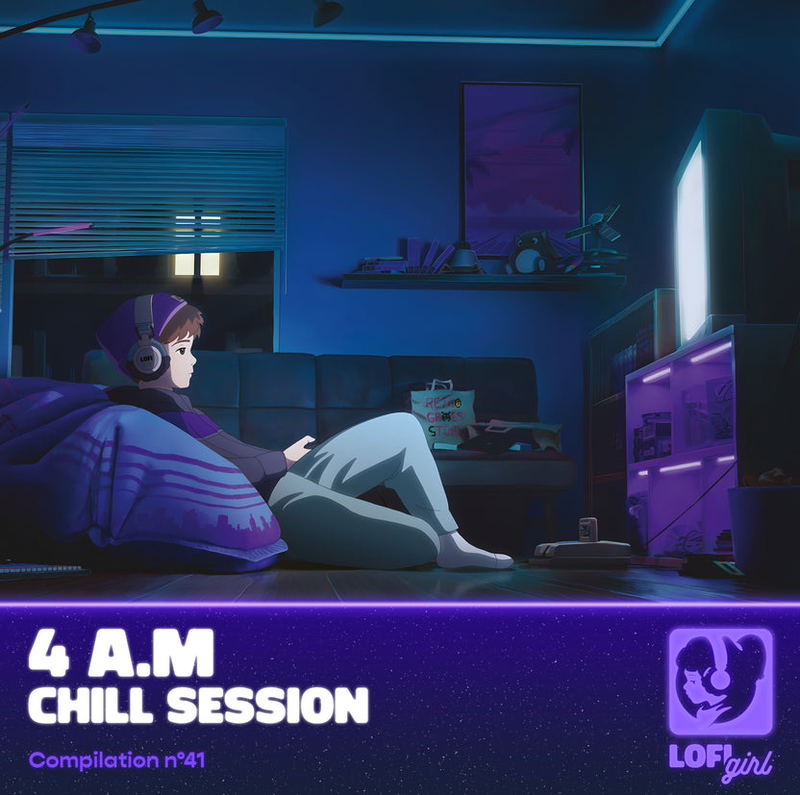 4 A.M Chill Session (Starry Night Splatter Vinyl) image 2