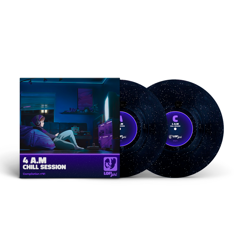 4 A.M Chill Session (Starry Night Splatter Vinyl) (Various Artist)