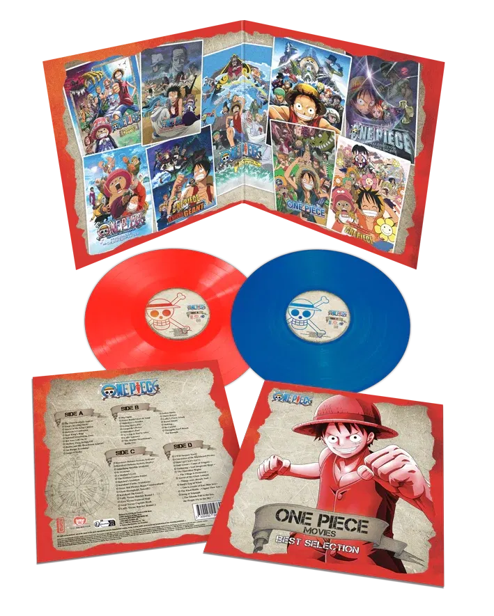 One Piece - Movies - Best Selection (Red & Blue Vinyl) image 1