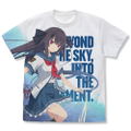 Aokana: Four Rhythm Across The Blue - Misaki Tobisawa Full Graphic T-shirt Beyond The Sky Ver. (White | Size M) thumbnail 1