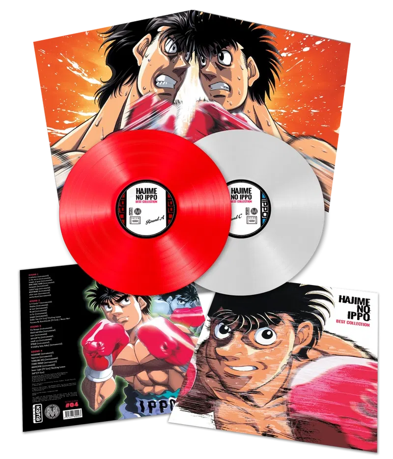 Hajime No Ippo - Best Collection (Red & White Vinyl) image 1