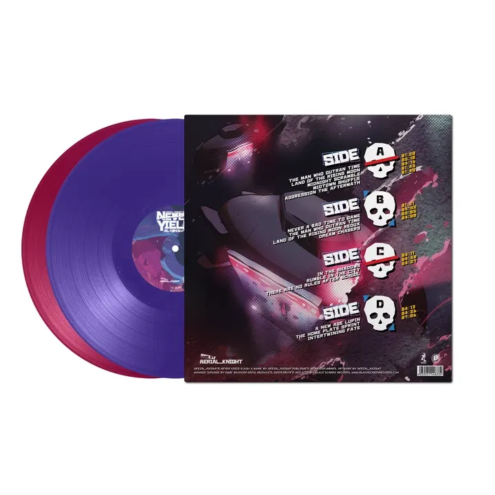 Aerial Knight's Never Yield Original Soundtrack (Violet/Purple Vinyl) image 3