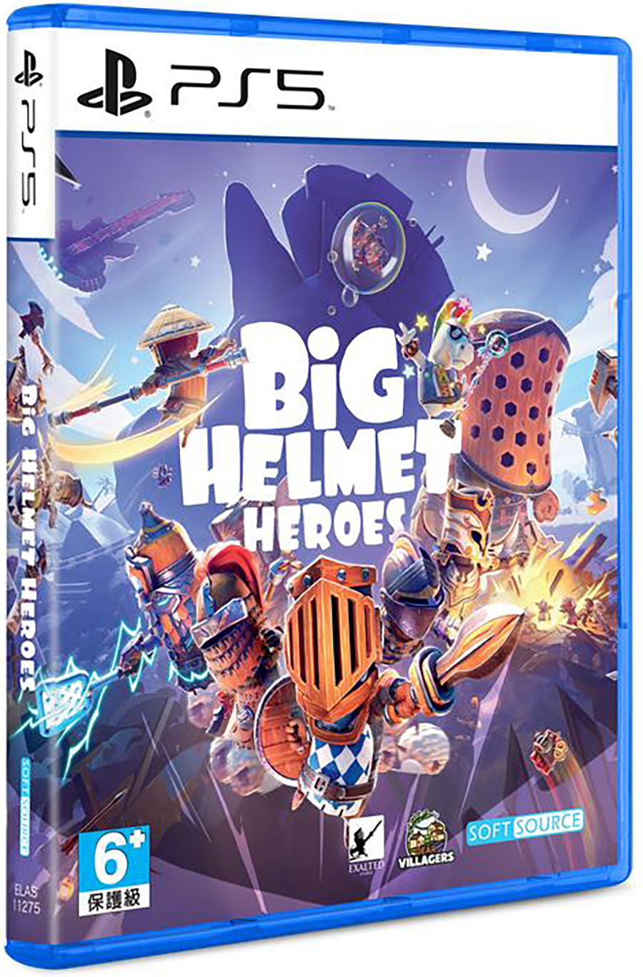 Big Helmet Heroes (Multi-Language) (Cover - Asian) for PlayStation 5
