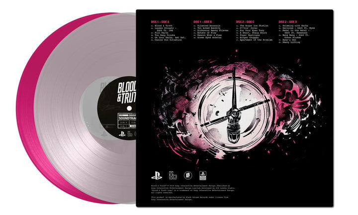 Blood & Truth Original Soundtrack (Transluscent Pink & Clear Vinyl) image 3