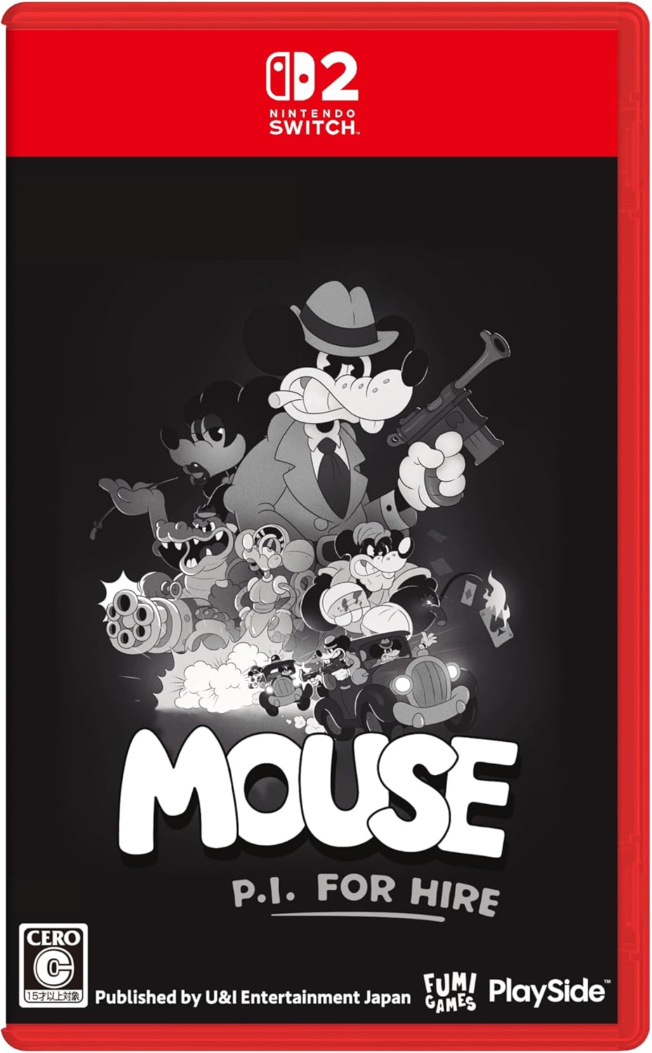 MOUSE: P.I. For Hire (Multi-Language) Game Cart for Nintendo Switch 2