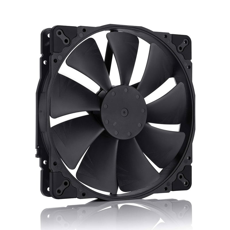 Noctua NF-A20 PWM chromax.black.swap High-efficiency Quiet 200x30mm Fan [Black] image 1