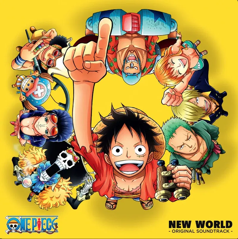 One Piece - New World - Original Soundtrack (Red & Yellow Vinyl) image 2