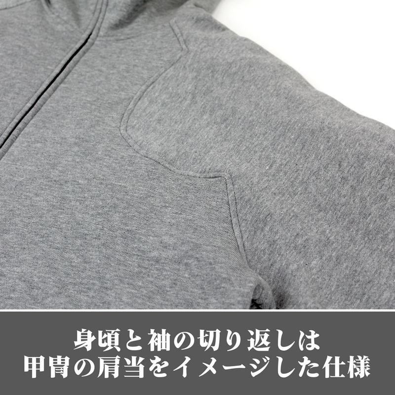 Itemya - Armor Hoodie Ver2.0 (Mix Gray | Size M) image 4