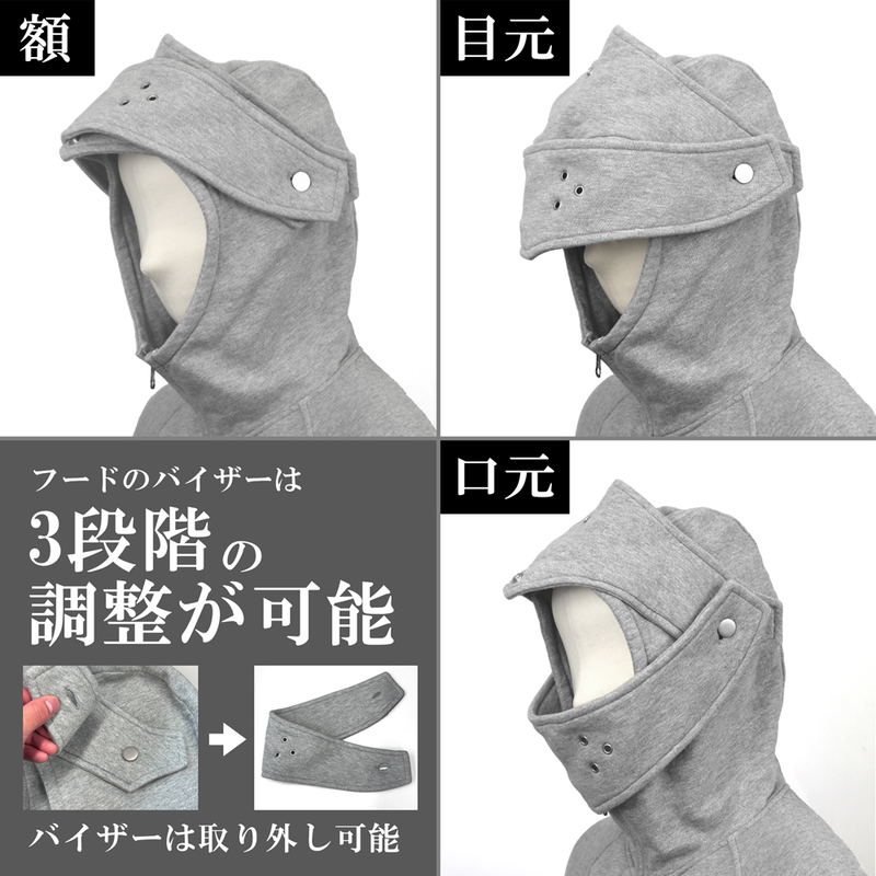 Itemya - Armor Hoodie Ver2.0 (Black | Size XL) image 3