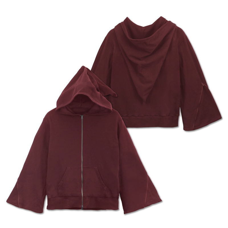 Itemya - Wizard Hoodie Ver2.0 (Burgundy | Size XL) image 1