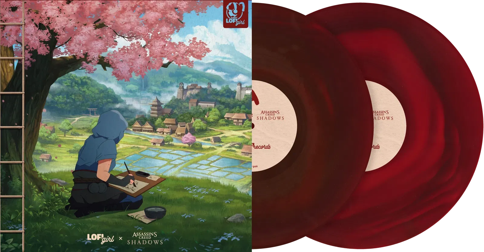 Lofi Girl x Assassin’s Creed: Shadows [Limited Edition] (Special Marbled Red Vinyl) — Import Game Deal