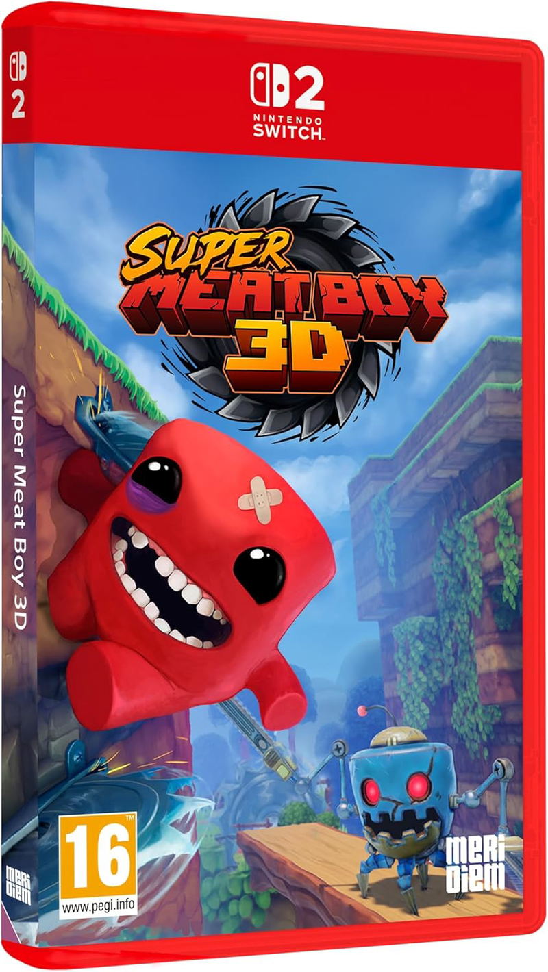Super Meat Boy 3D [Special Edition] <span class="ext" style="background-color: #00e206; color: #FFFFFF;">Game Cart</span> image 3