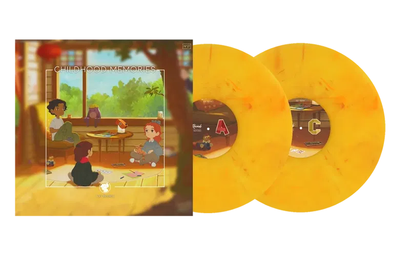 Lofi Girl Presents Childhood Memories (Marbled Yellow Vinyl) image 1